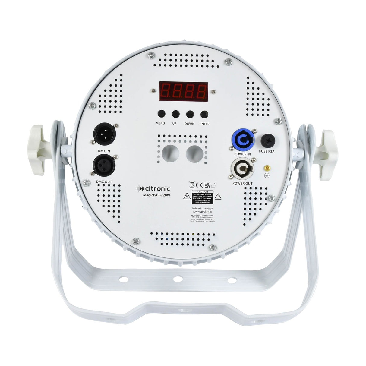 Citronic MagicPAR-220W RGBWA/UV Fanless PAR Can