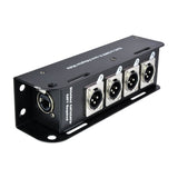 QTX RJ45 to DMX X-core Male Adaptor Box