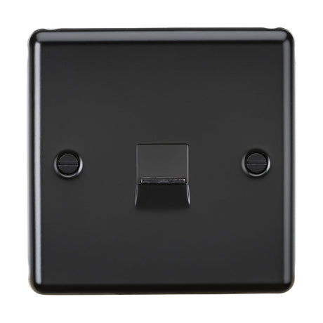 Telephone Extension Outlet - Matt Black