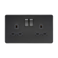 Matt Black Sockets & Switches