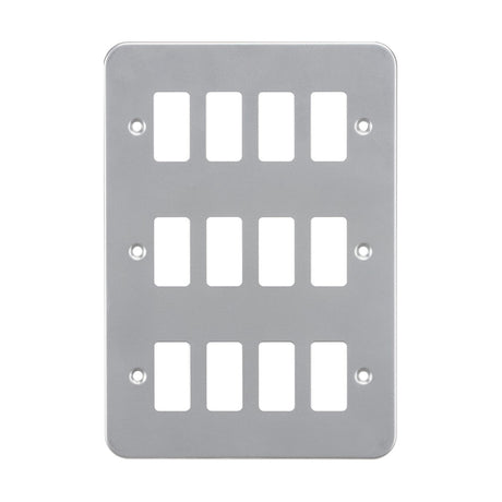 Metalclad 12G grid faceplate