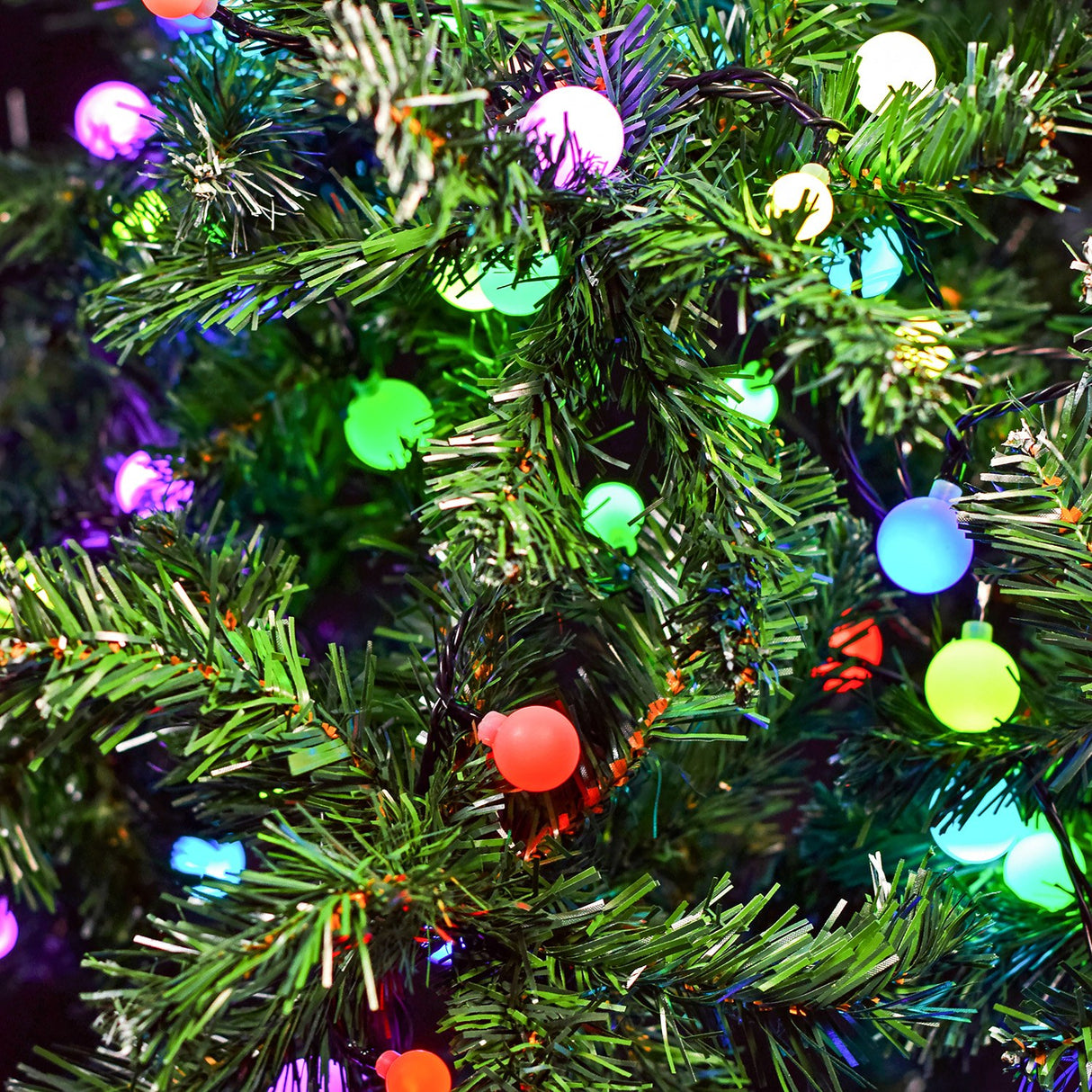 LYYT 20m RGB Berry String Lights with Remote