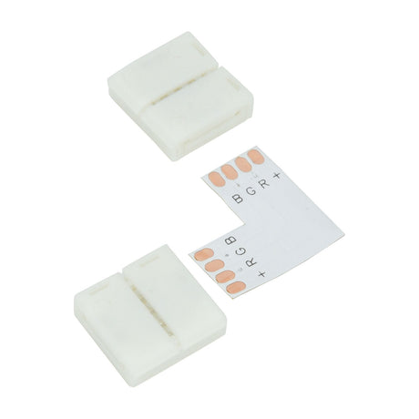 LYYT RGB LED Strip L Connector 10mm (5 Pack)