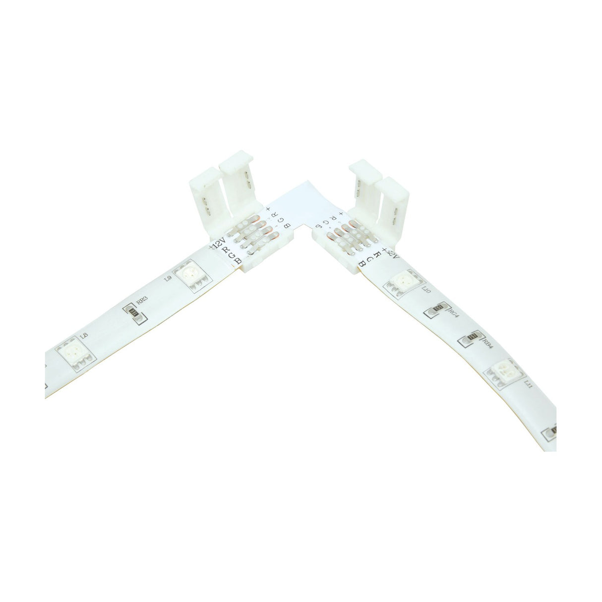LYYT RGB LED Strip L Connector 10mm (5 Pack)