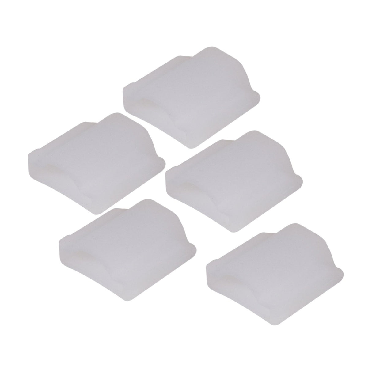 LYYT 10mm Dome End Cap 5pk Frosted Tape Accessories