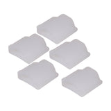 LYYT 10mm Dome End Cap 5pk Frosted Tape Accessories