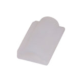 LYYT 10mm dome end cap for frosted LED tape, shown as a small white plastic sealing piece on a plain white background from the 5-pack.