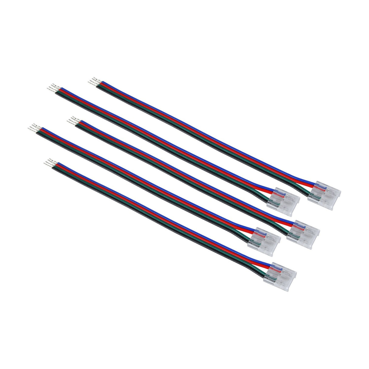 LYYT COB LED Strip Flexible Link RGB Connectors 5 Pack