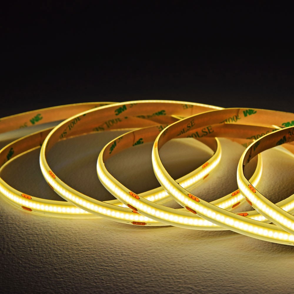 LYYT COB 24V LED Tape 50m IP20 Warm White Reel
