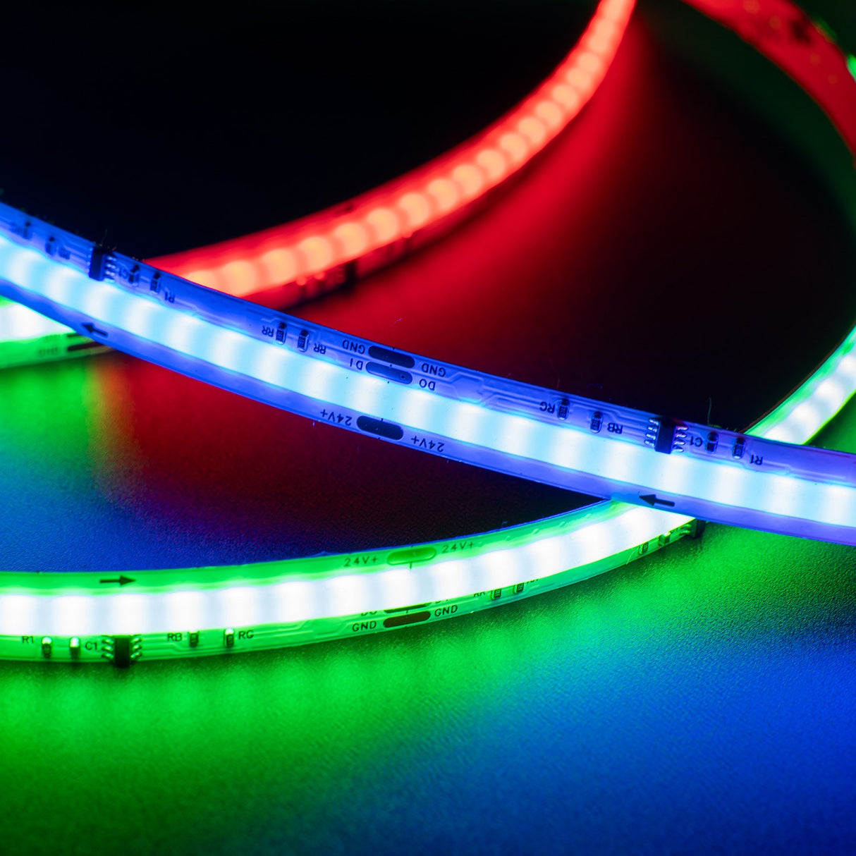 LYYT 24V COB RGB Smart LED Tape, IP20 5m Reel