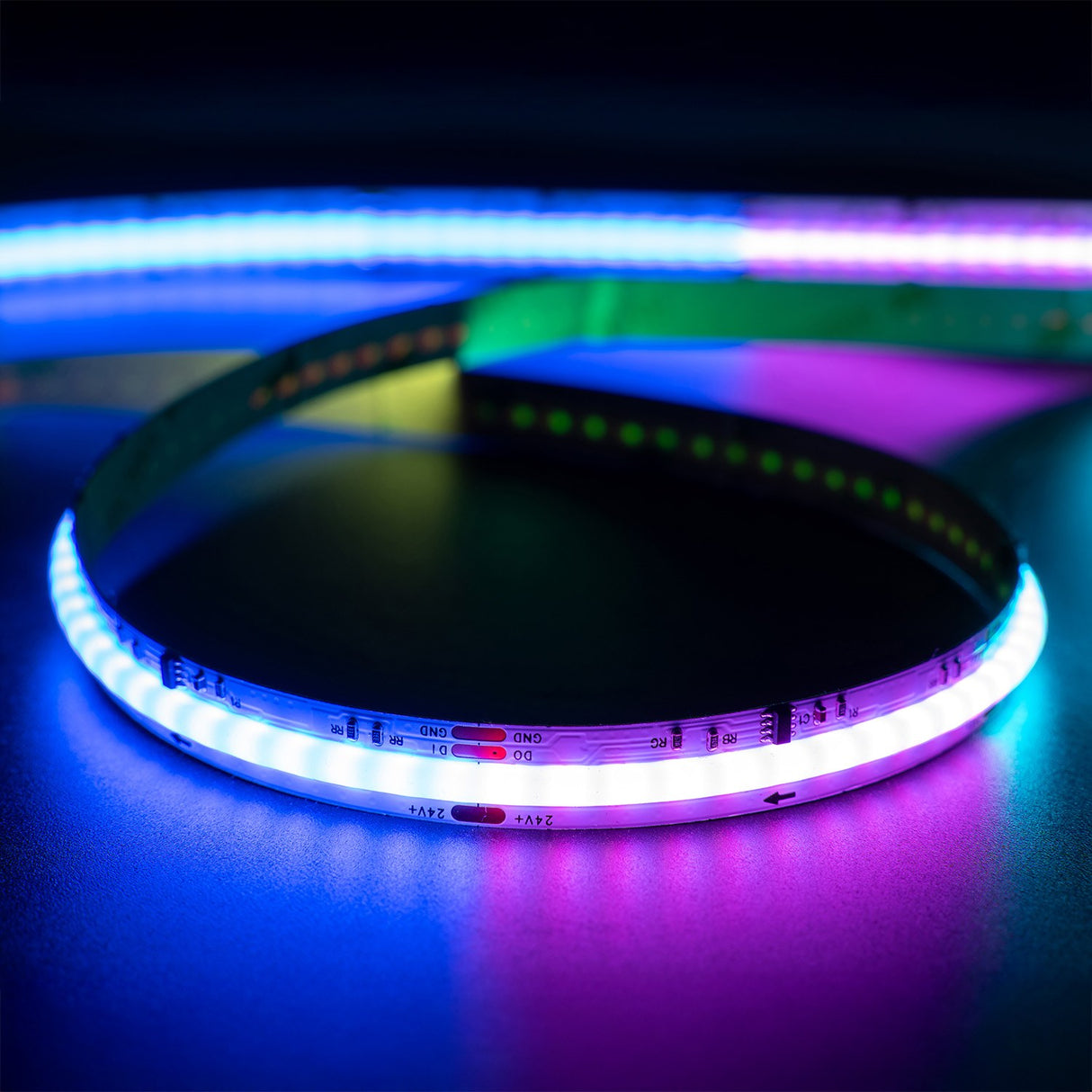 LYYT 24V COB RGB Smart LED Tape, IP20 5m Reel