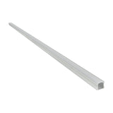 LYYT Tall Crown 1m aluminium surface mount LED profile with crowned snap-fit translucent diffuser, shown diagonally on a plain white background.