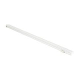 LYYT bendable surface mount LED strip profile by AVSL, a 2m silver aluminium channel with opaque diffuser and end cap, shown on a plain white background.