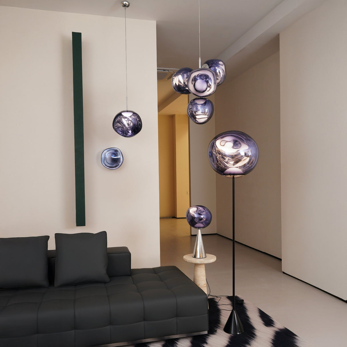 Lava Small LED Wall & Ceiling Light - Blue