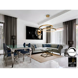 Eternity LED Suspension Light 64W 3000K - Gold