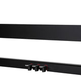 NU-X NPS-1 Wooden Piano Stand with 3 Pedals, Black