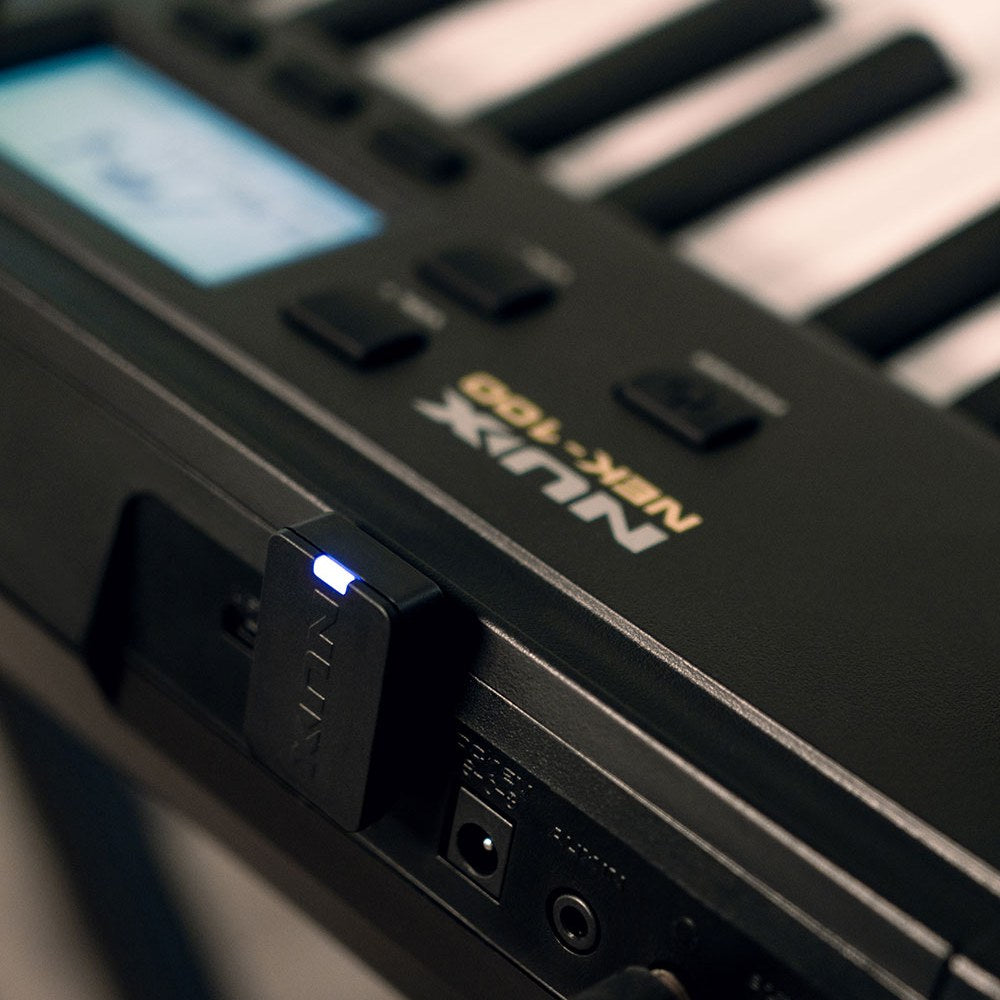NU-X NEK-110 61-Key Portable Keyboard in Black
