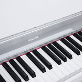 NU-X NCK-330 88-Note Weighted Digital Upright Piano White