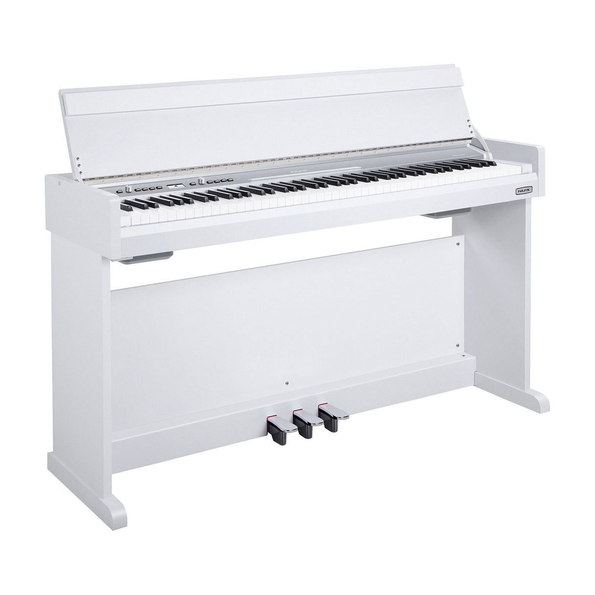 NU-X NCK-330 88-Note Weighted Digital Upright Piano White