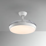 Venturi CCT Dimmable LED Retractable Blades Ceiling Fan Light - White