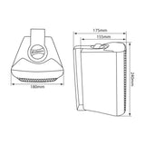Adastra BC5A-W 5.25" Active Stereo Speaker Set White