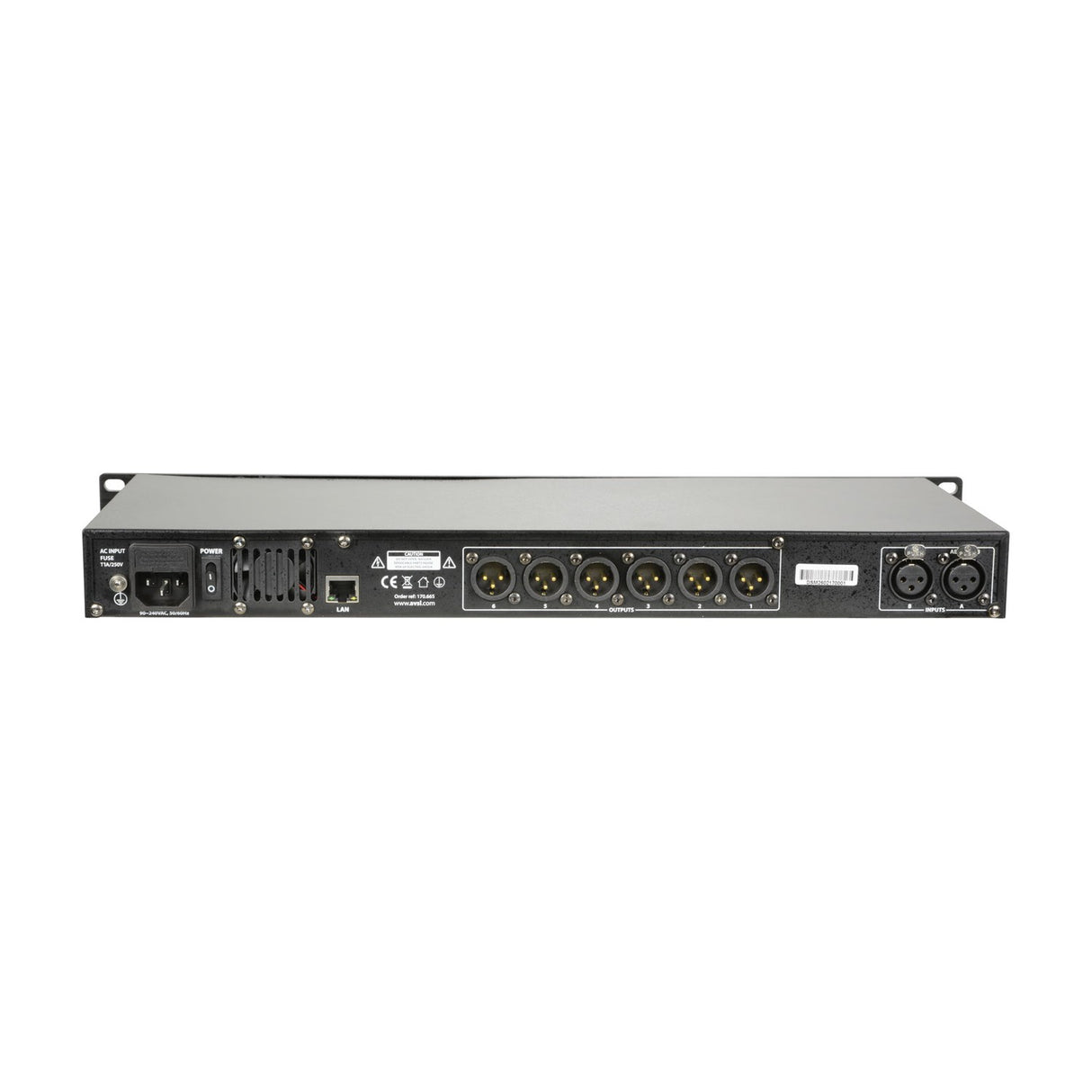 Citronic DSM26 2-in 6-out Speaker Management Processor
