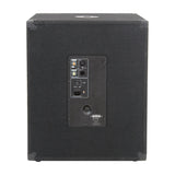 QTX QT15SA Active 15" Subwoofer, 600W Cabinet