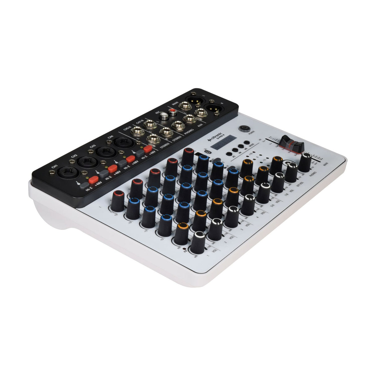 Citronic Q-PAD-8 Compact 8-Channel USB/Bluetooth Mixer
