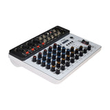 Citronic Q-PAD-8 Compact 8-Channel USB/Bluetooth Mixer