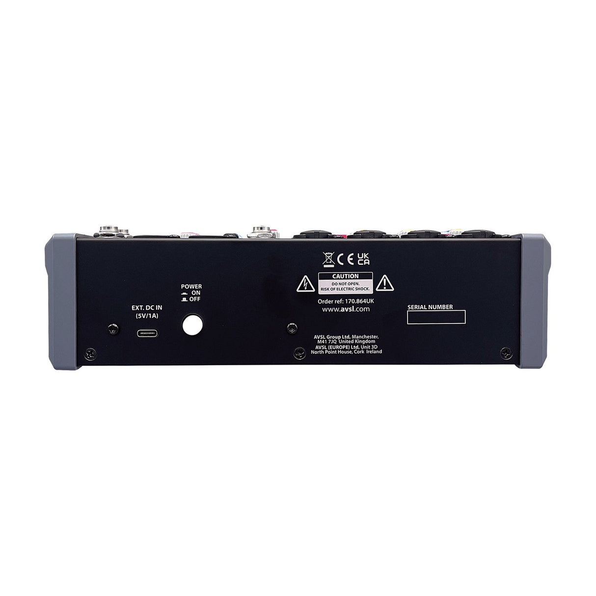 Citronic CMA-8 Compact Mixer with DSP, USB & Bluetooth
