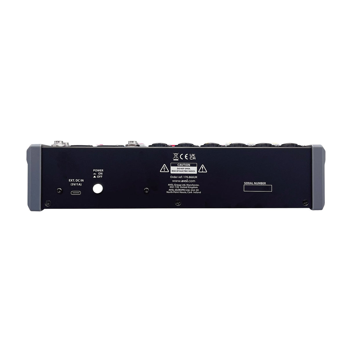 Citronic CMA-10 Compact Mixer with DSP FX and Bluetooth