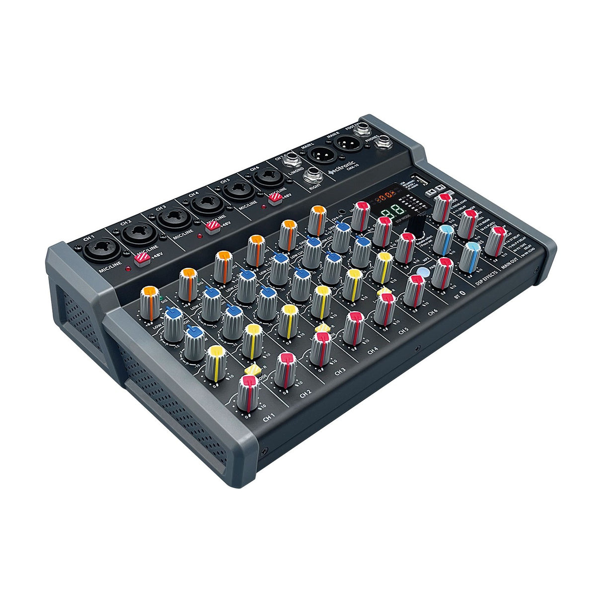 Citronic CMA-10 Compact Mixer with DSP FX and Bluetooth
