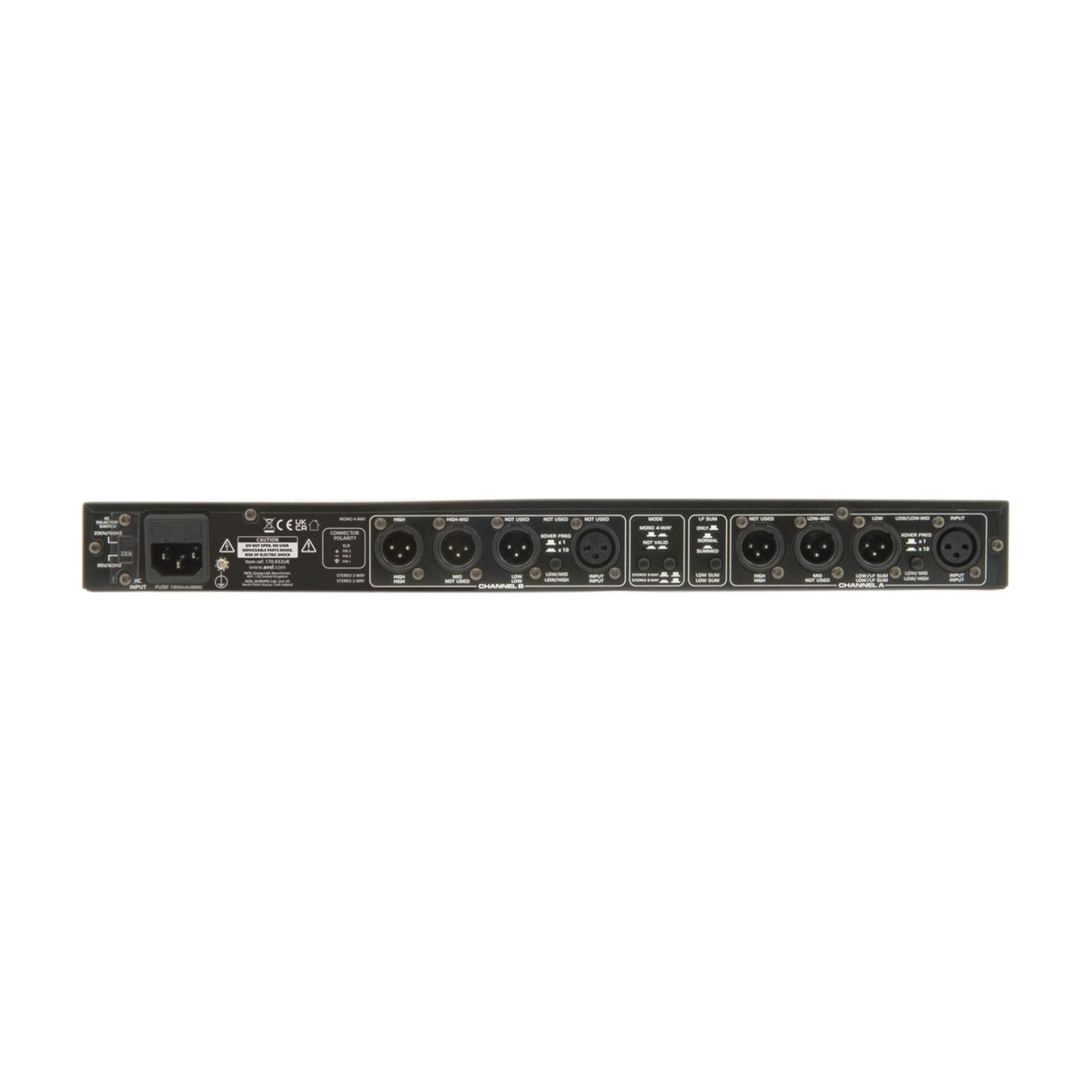 Citronic CX34 2/3/4-Way Active Crossover