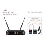 Chord XU2-B Dual Bodypack UHF Wireless Microphone System