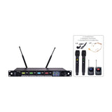 Citronic TU4-C Quad UHF Wireless Microphone System