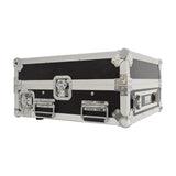 Citronic CASE10:2 19" rack flight case with black panels, chrome corners, latches and side handles, shown closed on a white background.