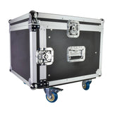 Citronic RACK:8X 8U 19" Rack Case with Wheels
