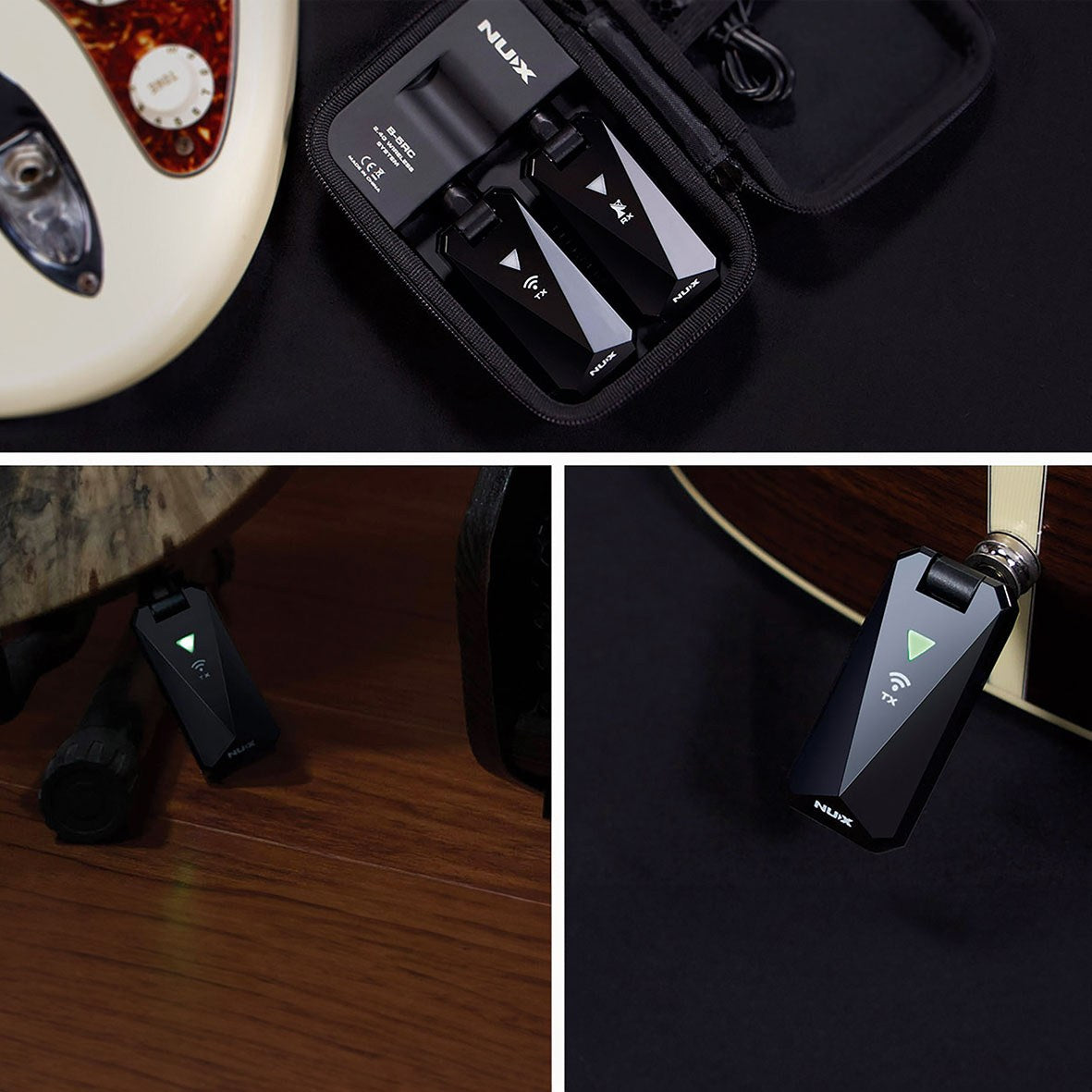 NU-X B-5RC Rechargeable Wireless Guitar System 2.4GHz