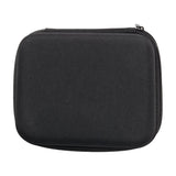 Chord BTP-170 EVA clamshell transmitter pouch in black woven nylon with zip closure, shown from above on a plain white background.