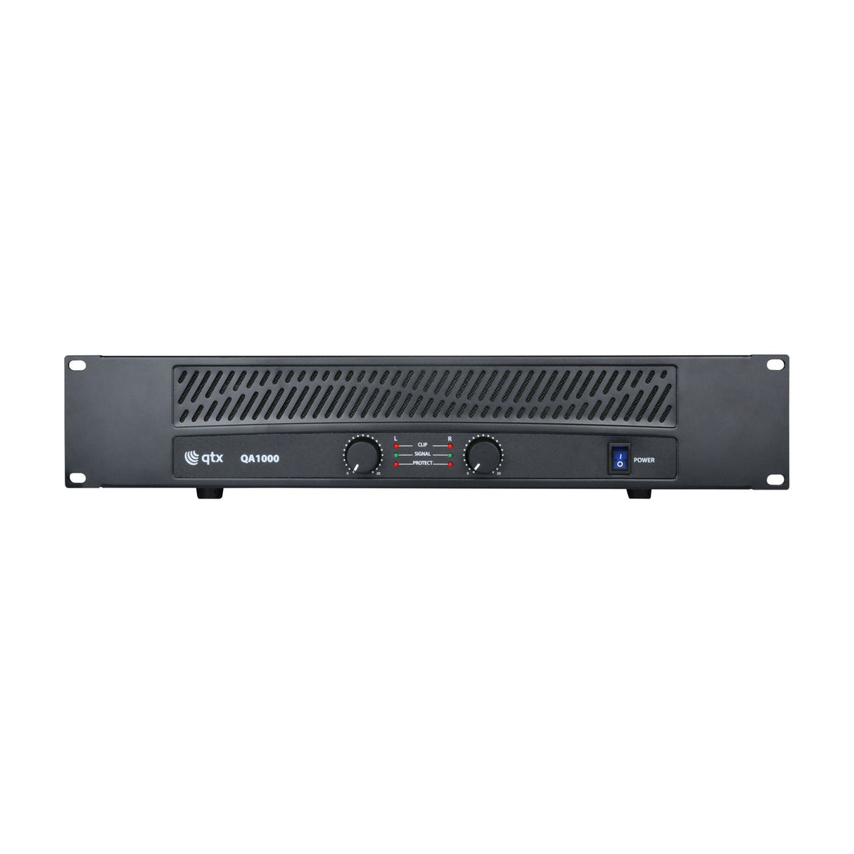 QTX QA1000 Dual Channel 2U Rack Power Amplifier