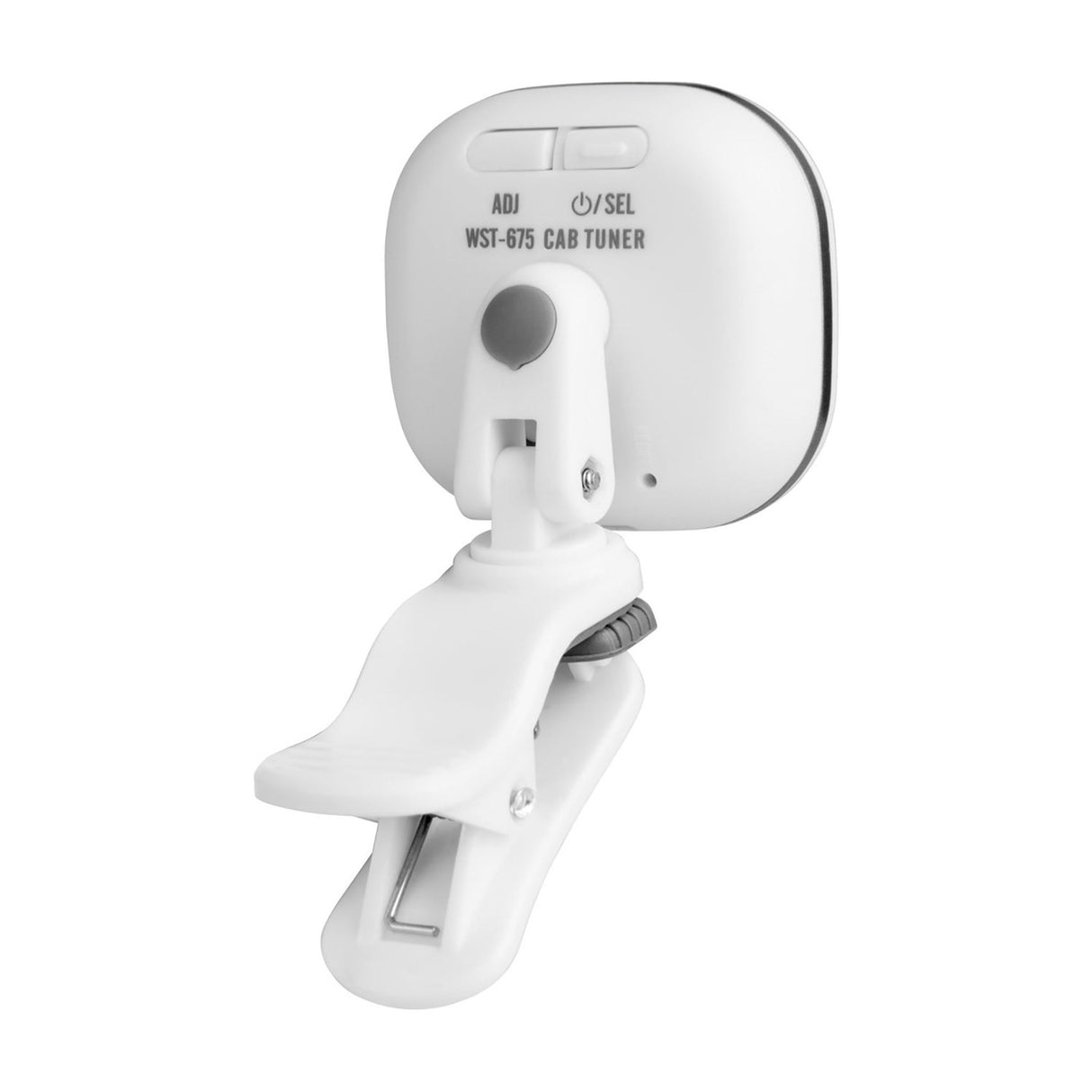Cherub WST-675 LiPo Rechargeable Clip Tuner White