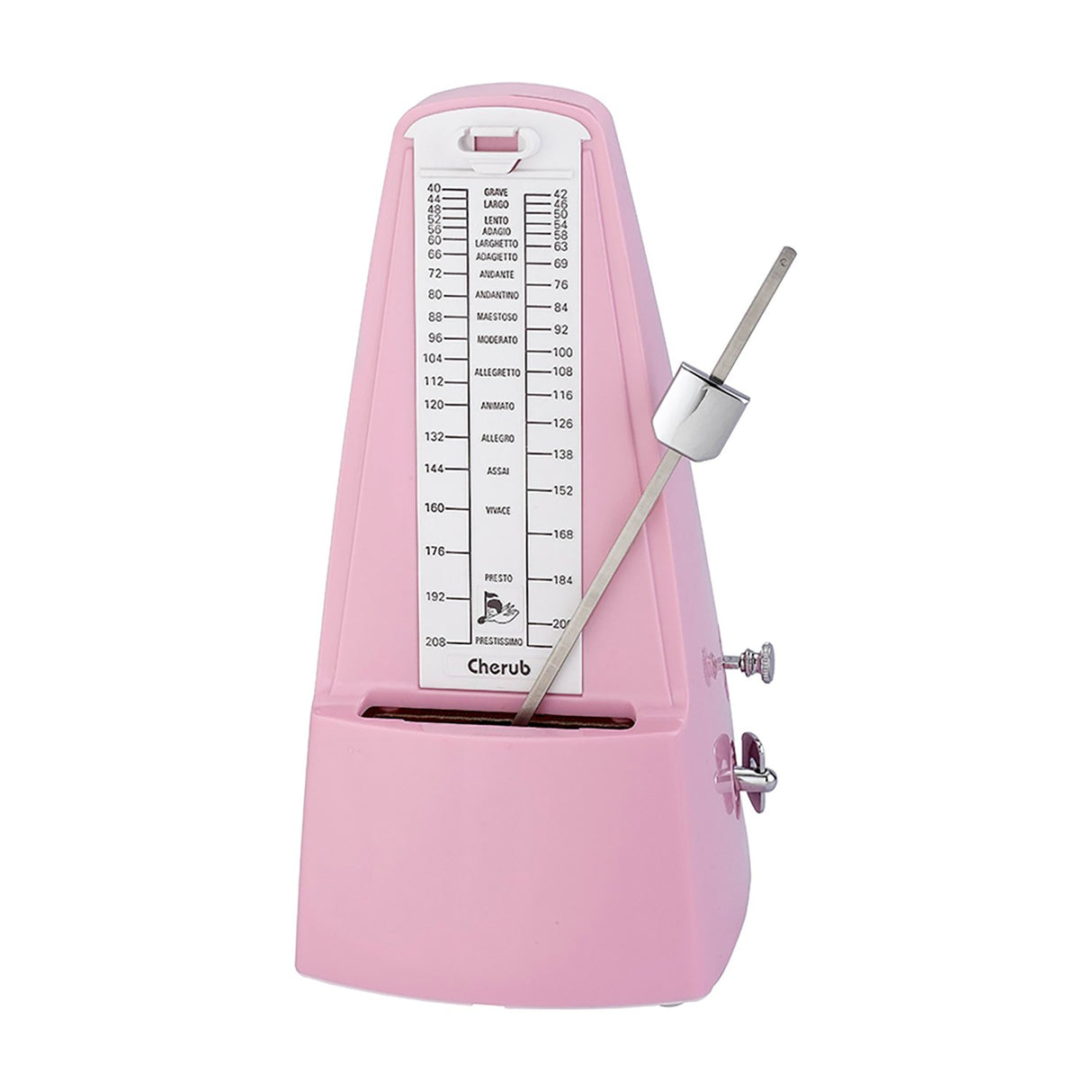 Cherub WSM-330 Pink Mechanical Metronome