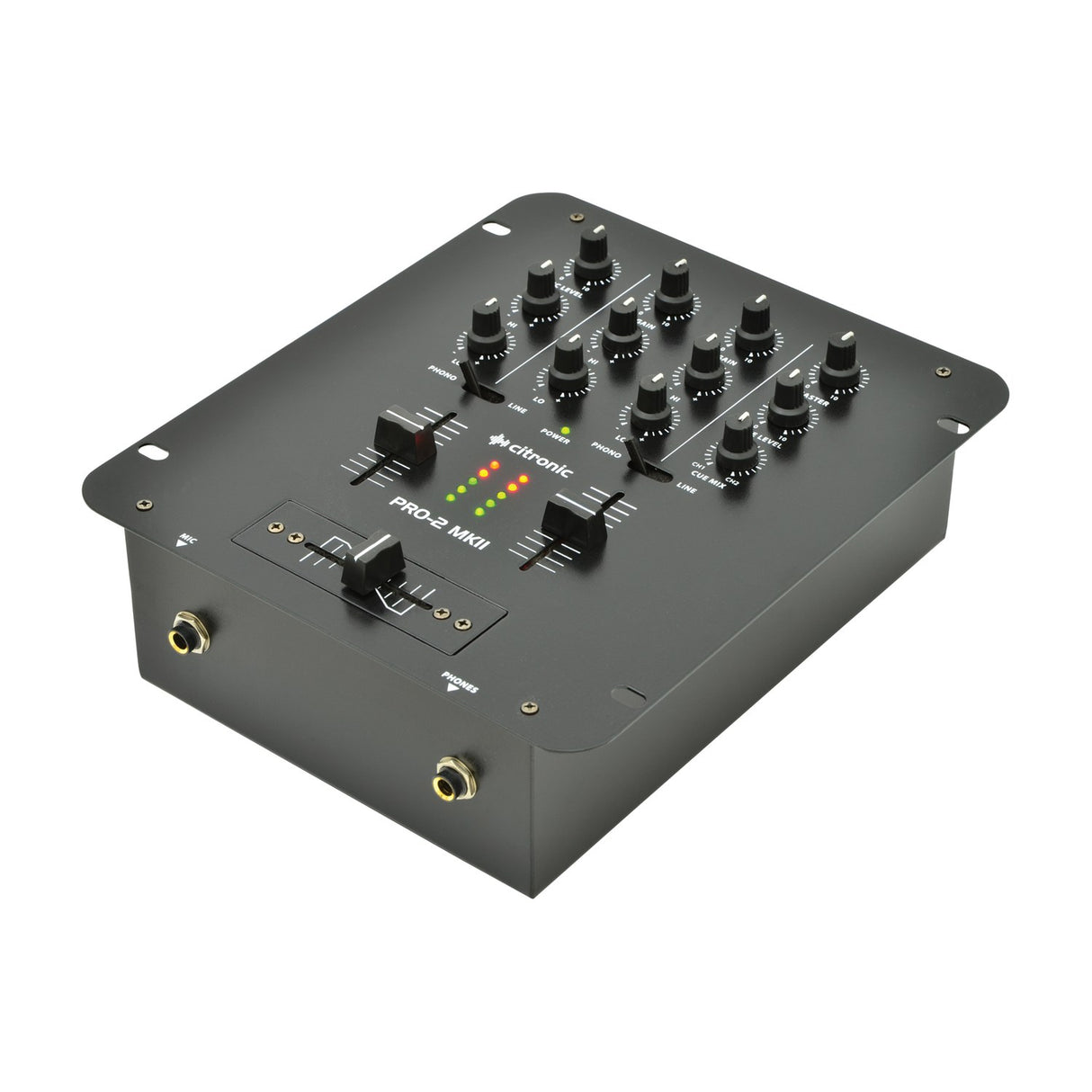 Citronic PRO-2 MKII 2-Channel DJ Mixer