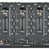 Citronic CDM8:4 USB 4-Channel 19" Rack DJ Mixer