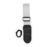 Chord GS-WH Nylon Webbing Guitar Strap in White