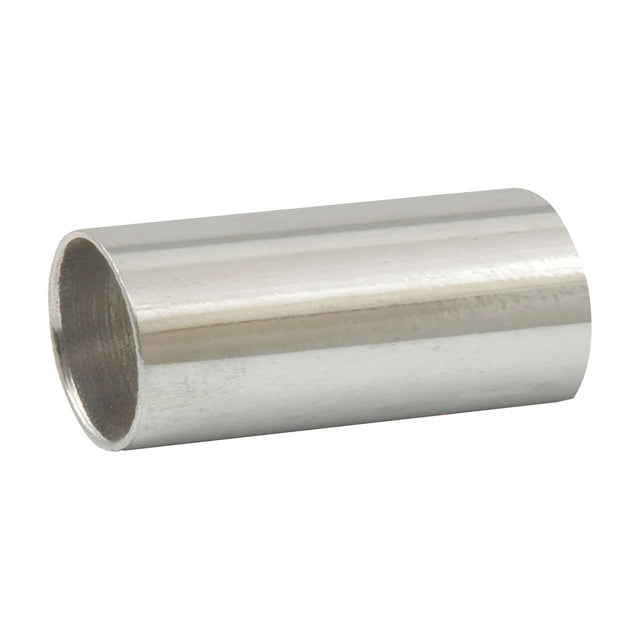 Chord LGS25 chrome plated steel guitar slide, 25mm polished tube shown on a plain white background.