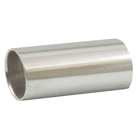 A Chord Guitar Slide - Long 25mm, featuring a polished finish and cylindrical shape, rests on its side against a white background, evoking the appearance of guitar slides.