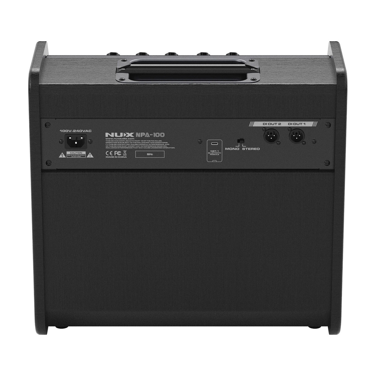 NU-X NPA-100 120W Stage & Drum Monitor Wedge