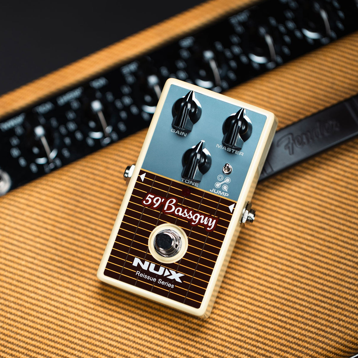 NU-X NRO-7 59 Bassguy Tweed Overdrive Pedal