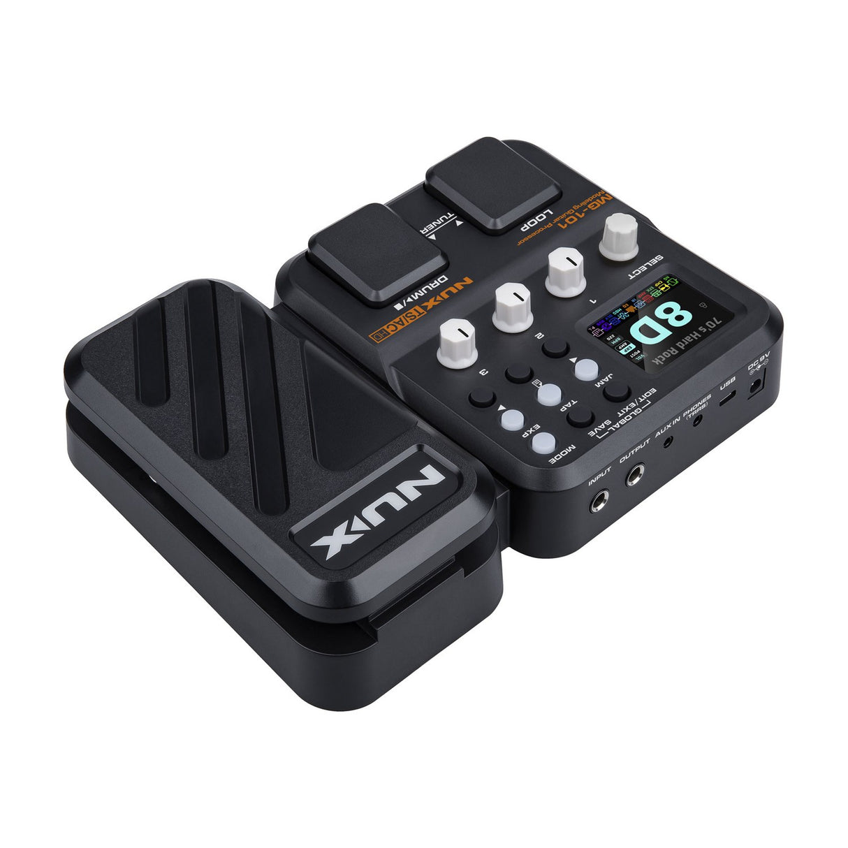 NU-X MG-101 Multi-Effect Guitar Pedal with Amp Modelling